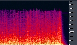 周波数スペクトル（圧縮データ）